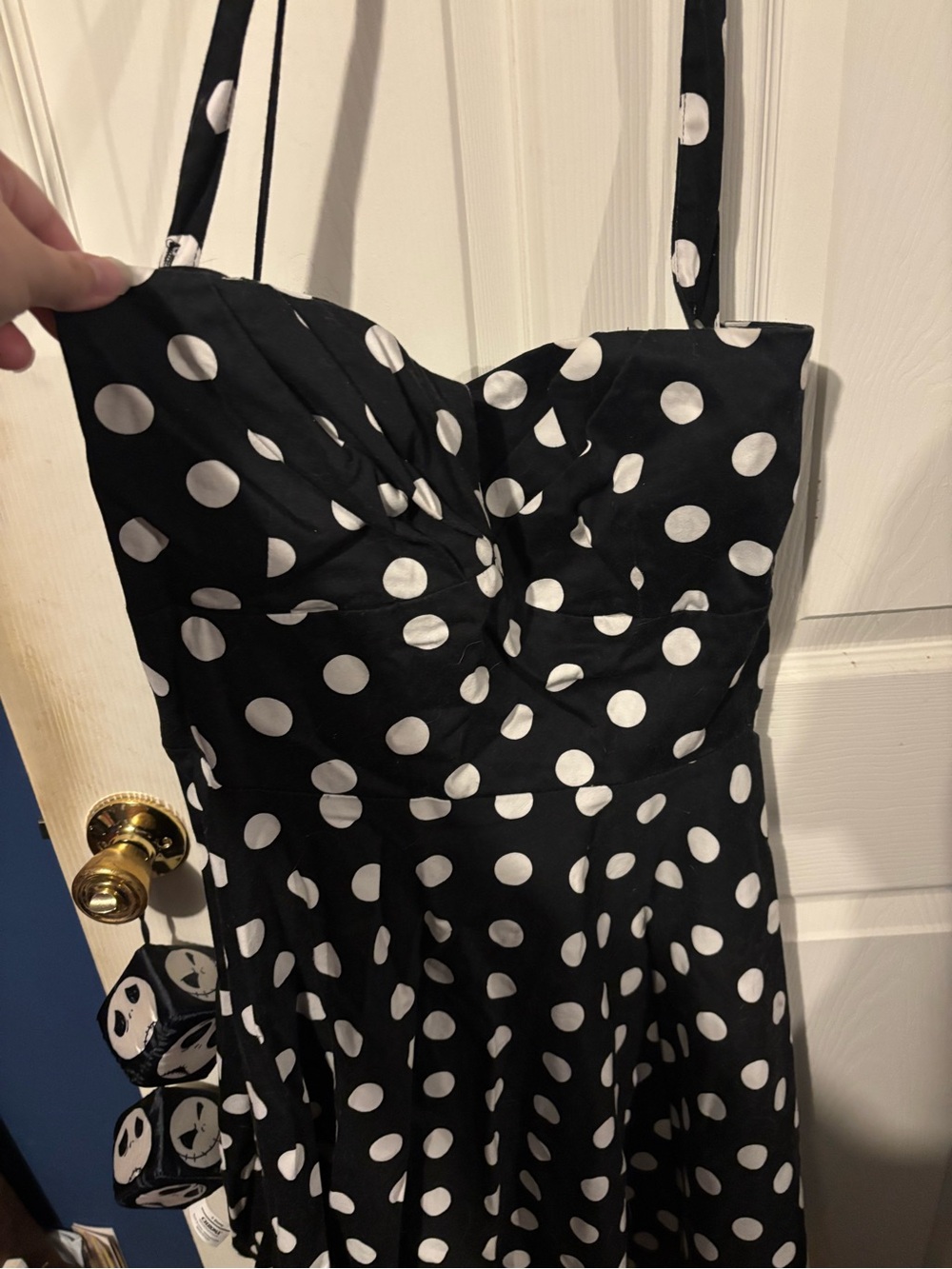 Ixia polka dot pin up dress